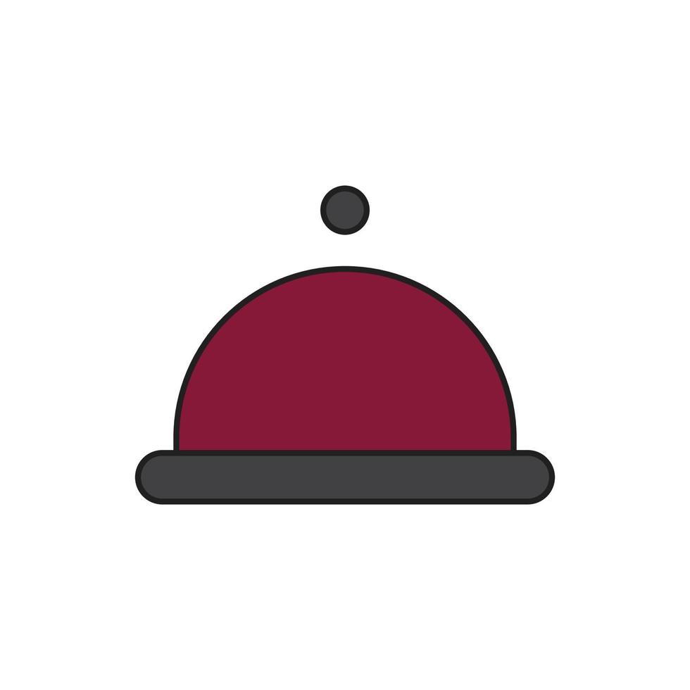 vetor de chapéu para apresentação de site de ícone de símbolo