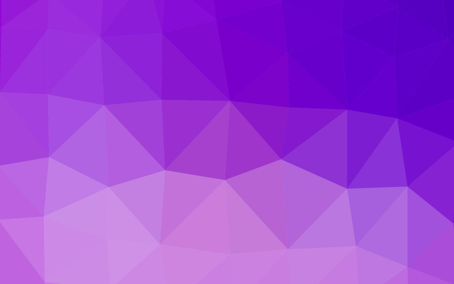 textura de triângulo embaçado vector roxo claro.