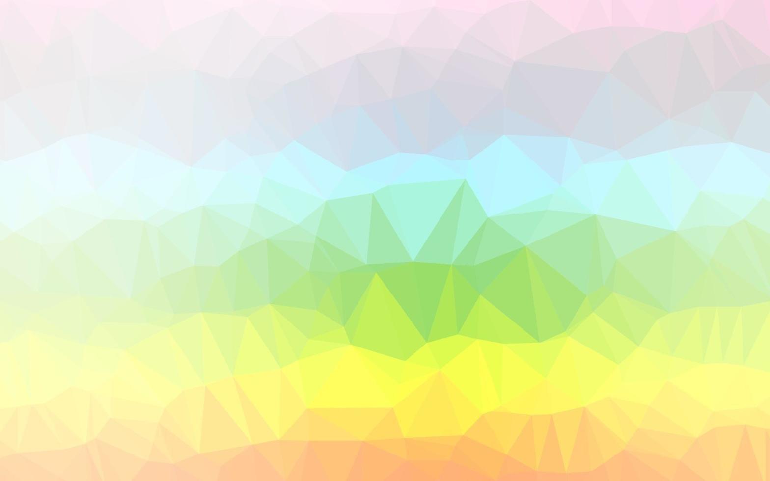 luz multicolor, padrão de mosaico abstrato de vetor de arco-íris.