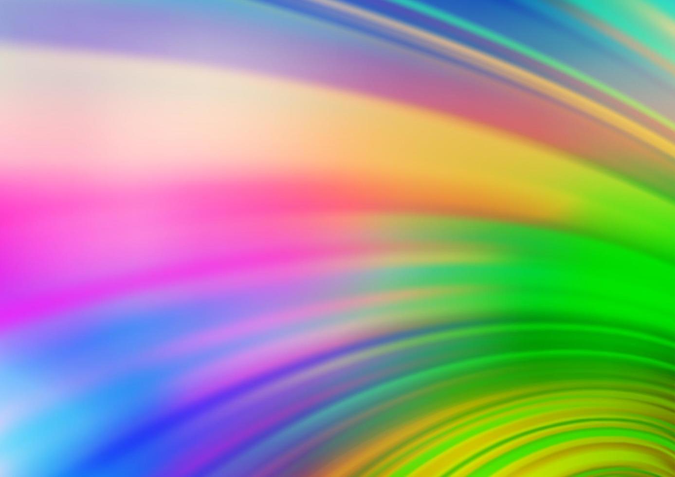 luz multicolor, padrão de bokeh abstrato de vetor de arco-íris.