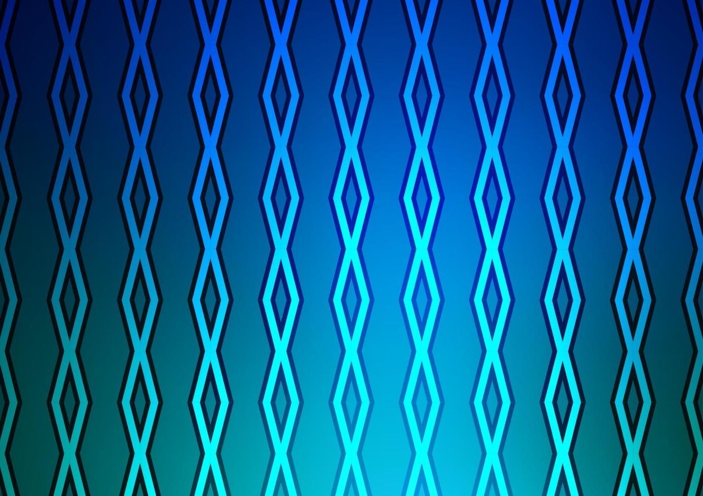 textura de vetor azul claro com linhas, losangos.