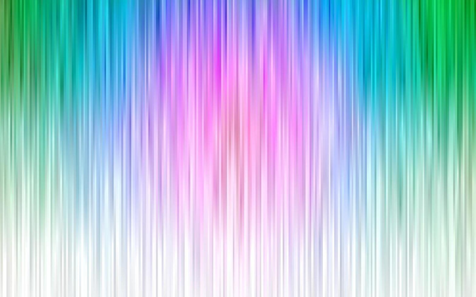 luz multicolor, layout de vetor de arco-íris com linhas planas.