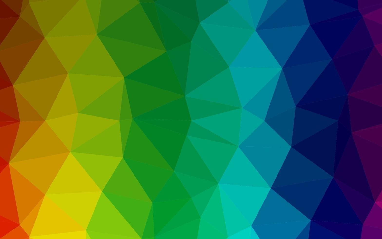 luz multicolor, arco-íris vetor polígono pano de fundo abstrato.