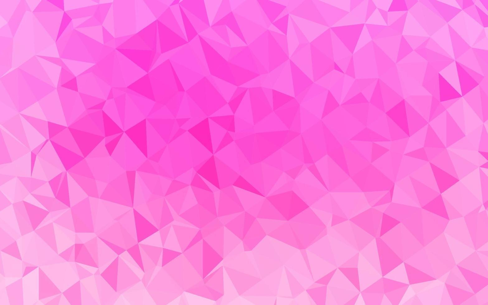 padrão de mosaico abstrato de vetor rosa claro.