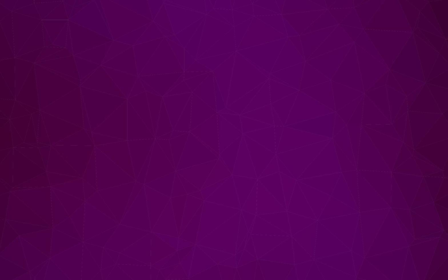 capa de mosaico de triângulo vetor roxo escuro.