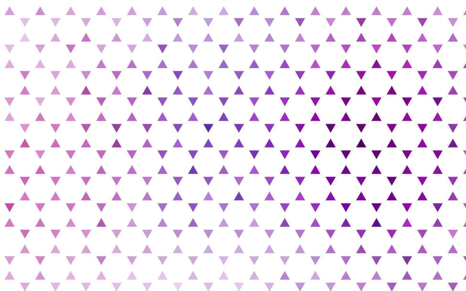 textura perfeita de vetor roxo claro em estilo triangular.