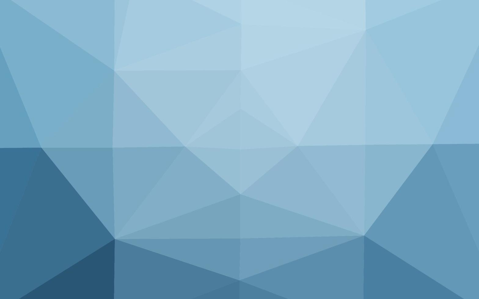 layout abstrato do polígono do vetor azul claro.