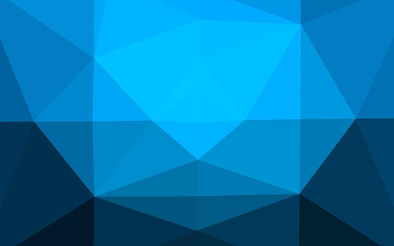 layout de baixo poli de vetor azul claro.