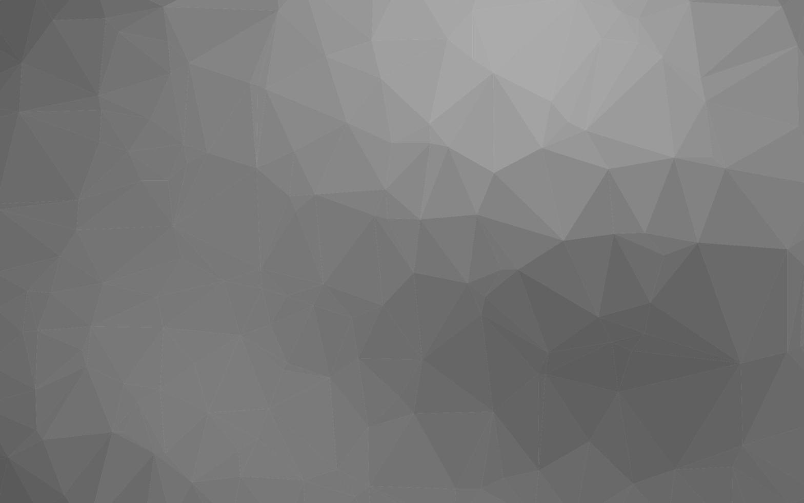 layout poligonal abstrato de vetor cinza claro prata.
