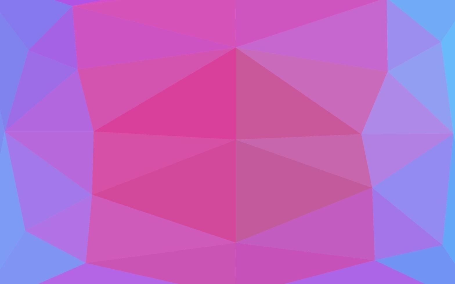 rosa claro, layout poligonal abstrato de vetor azul.