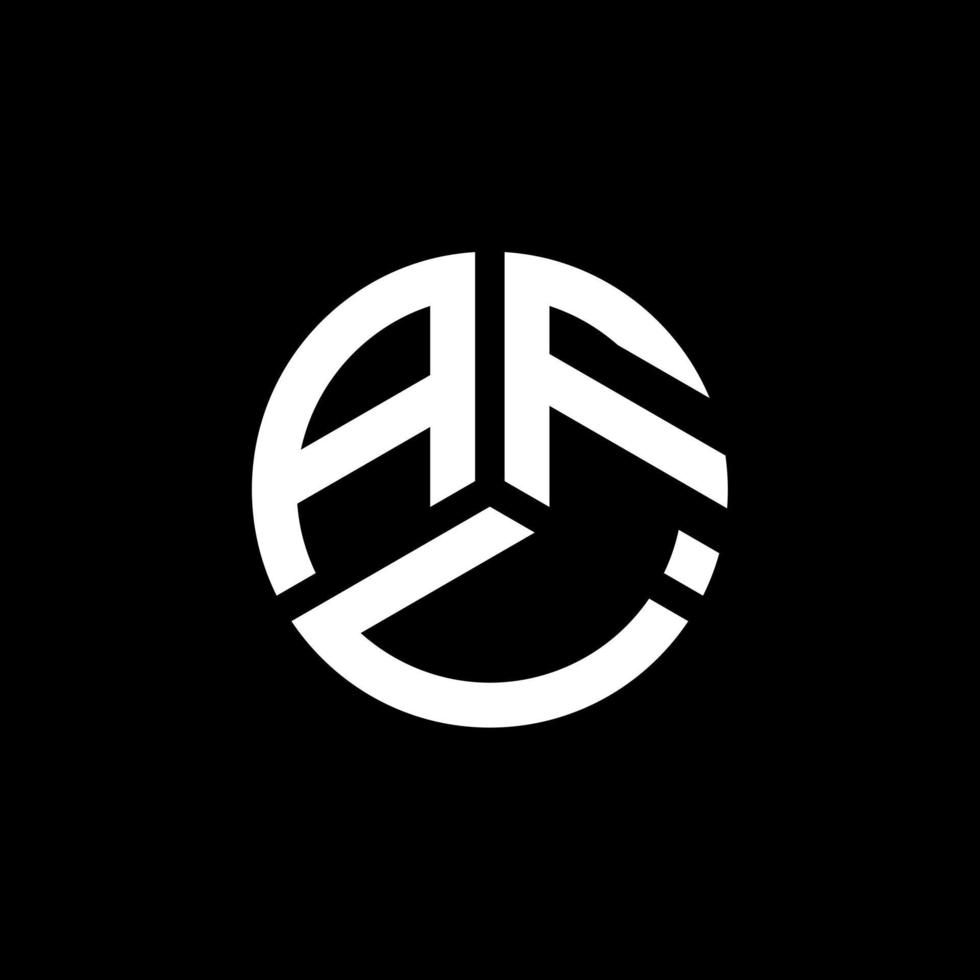 design de logotipo de carta afu em fundo branco. conceito de logotipo de letra de iniciais criativas afu. design de letra afu. vetor