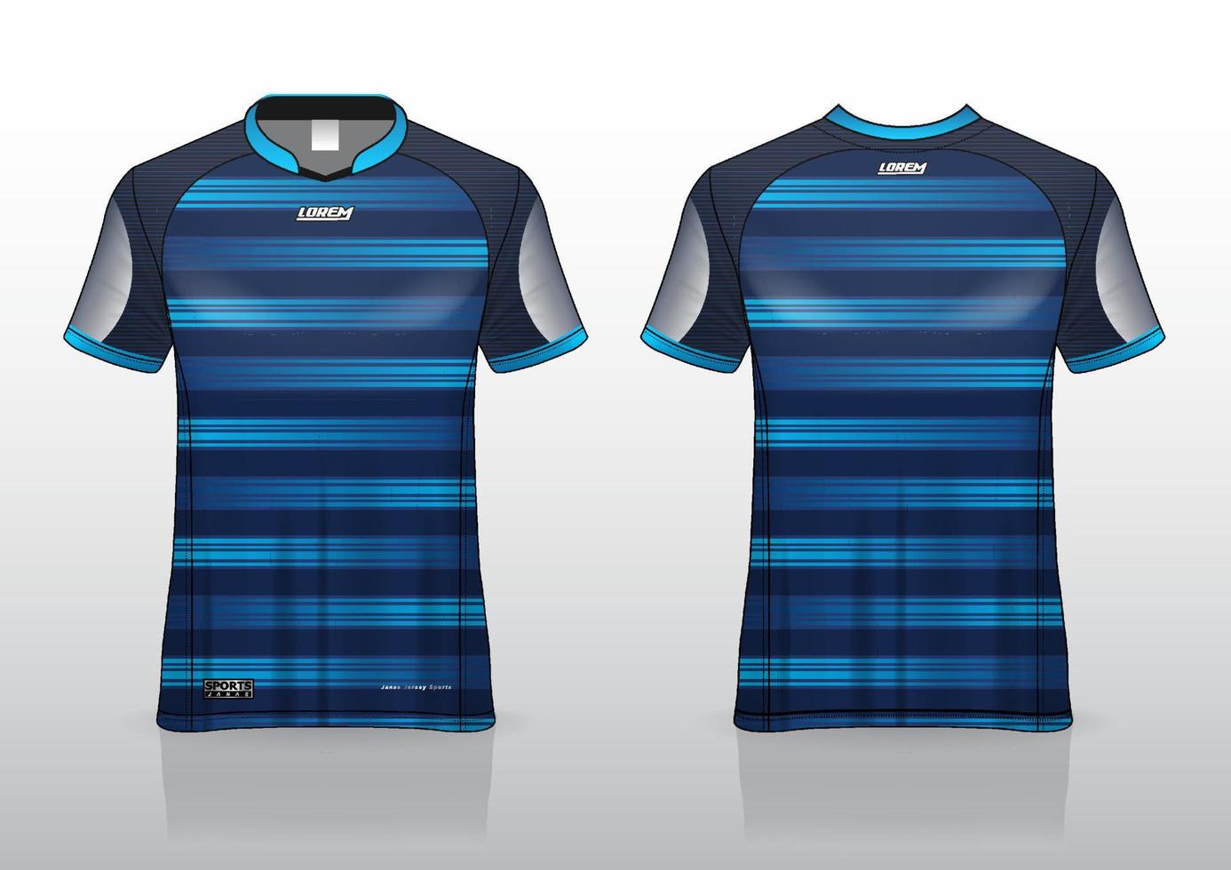 design de camisa de futebol para esportes ao ar livre vetor