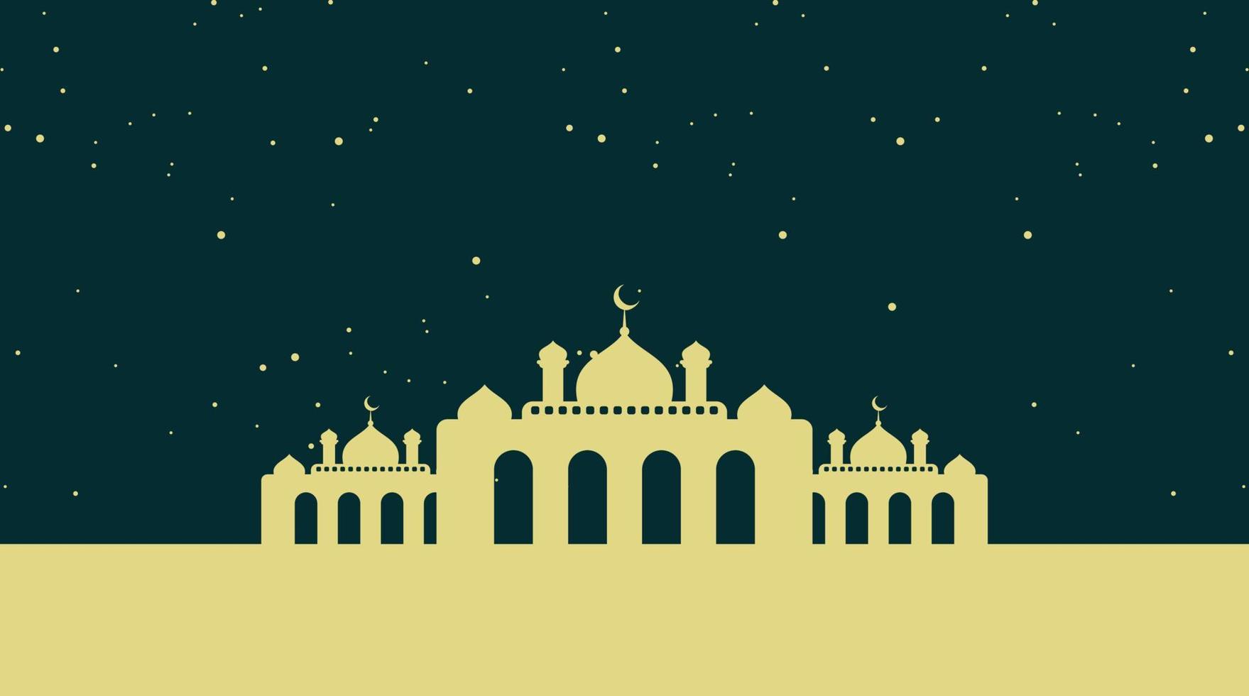 fundo islâmico. fundo de eid mubarak. fundo do Ramadã Kareem. vetor