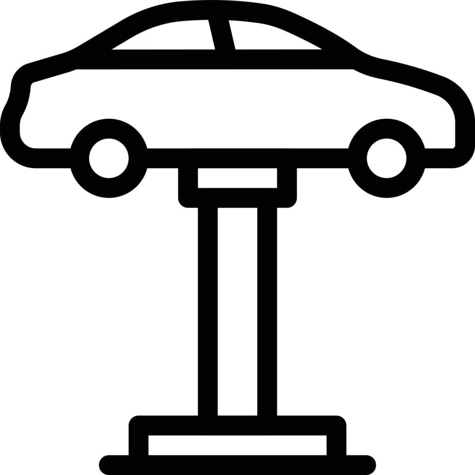 em vetor carro levantador em símbolos de qualidade background.premium. ícones vetoriais para conceito e design gráfico.