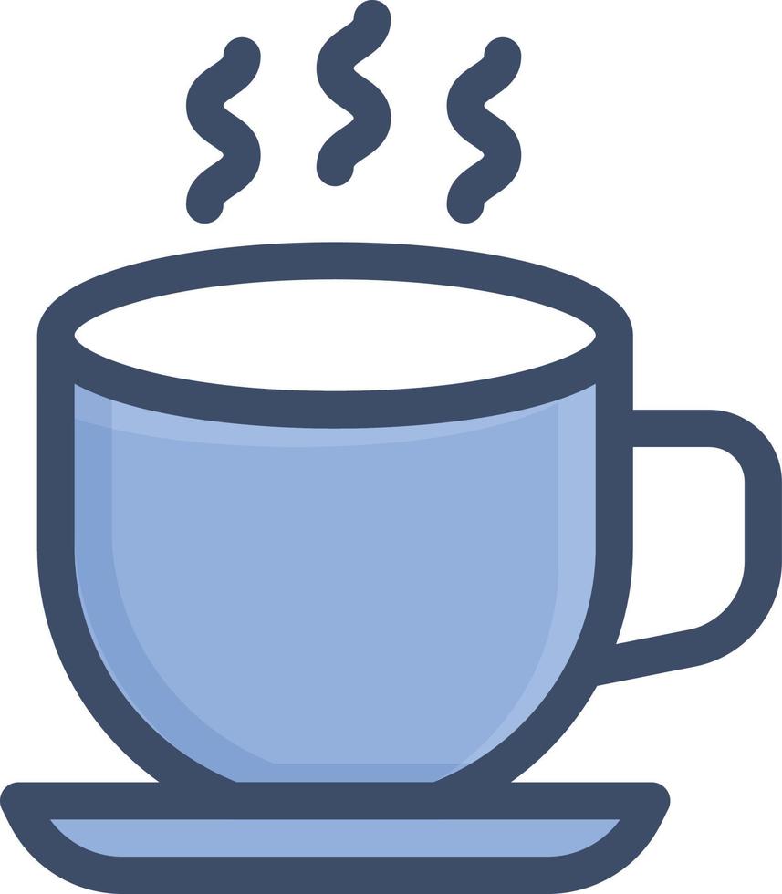 ilustração vetorial de xícara de chá em símbolos de qualidade background.premium. ícones vetoriais para conceito e design gráfico. vetor