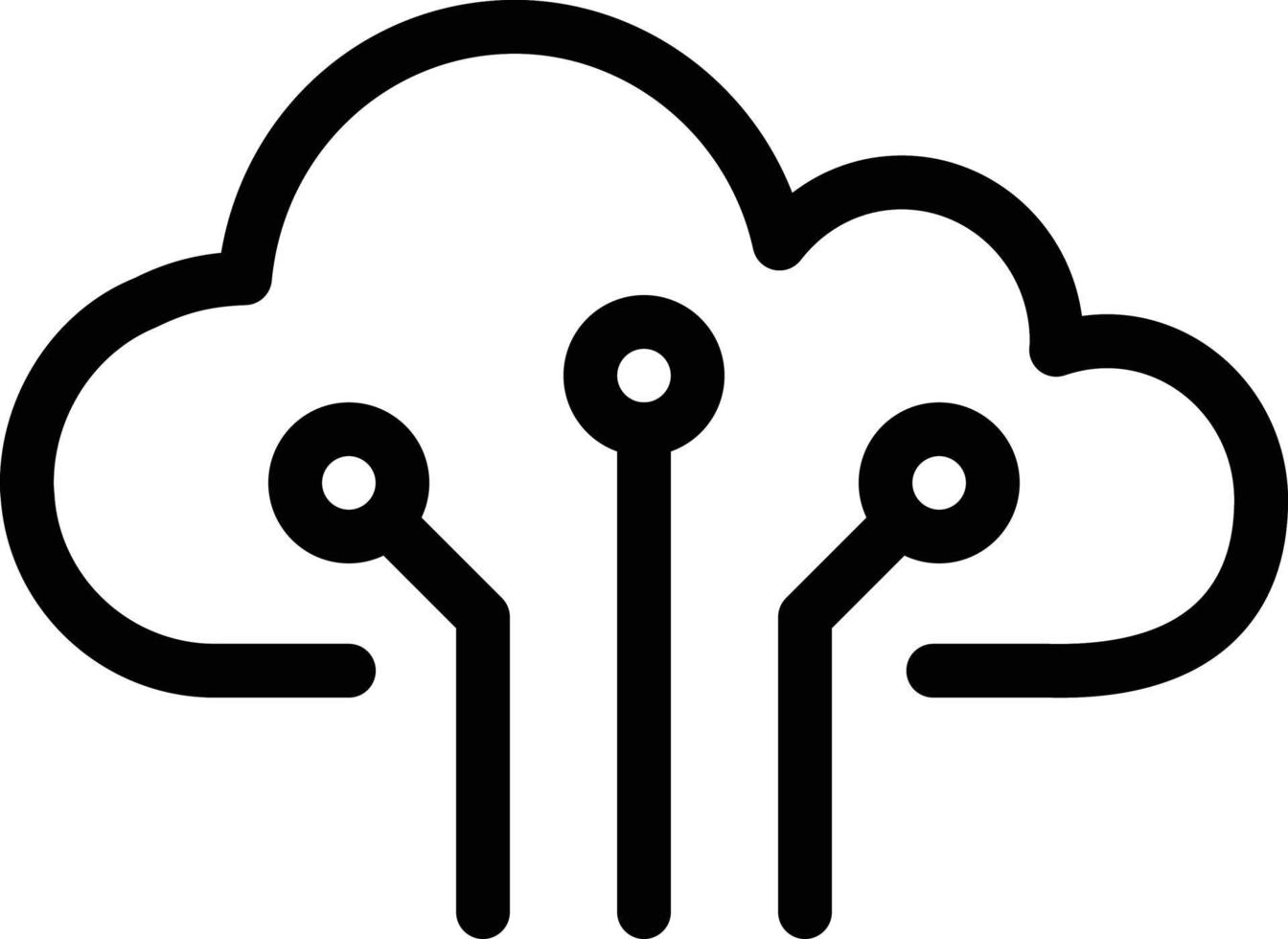 ilustração vetorial de nuvem em símbolos de qualidade background.premium. ícones vetoriais para conceito e design gráfico. vetor