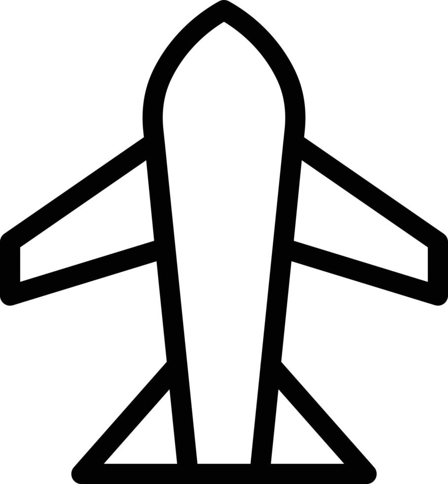 ilustração vetorial de avião em símbolos de qualidade background.premium. ícones vetoriais para conceito e design gráfico. vetor