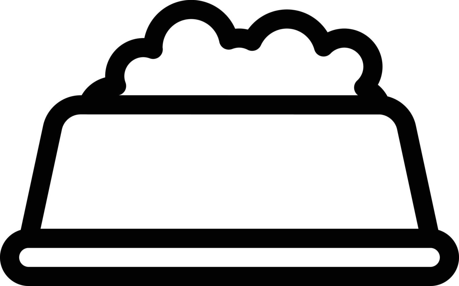 ilustração vetorial de comida em símbolos de qualidade background.premium. ícones vetoriais para conceito e design gráfico. vetor