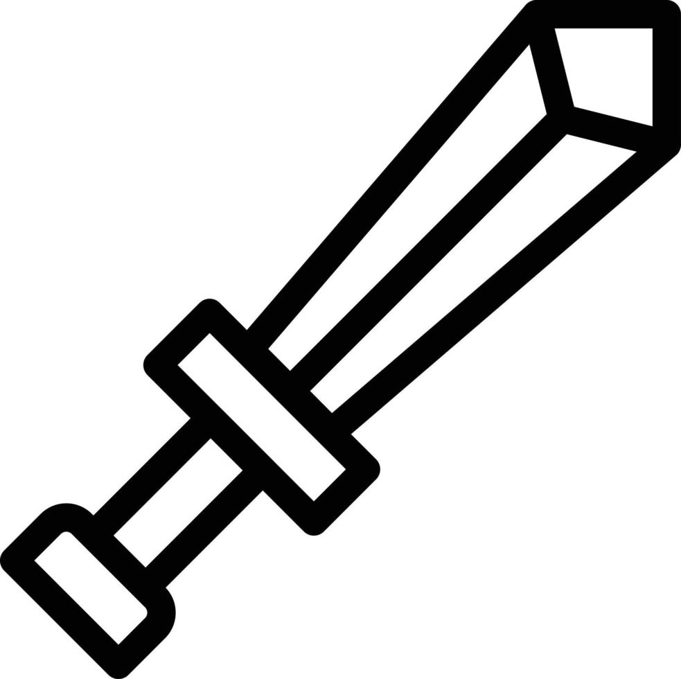 ilustração vetorial de espada em símbolos de qualidade background.premium. ícones vetoriais para conceito e design gráfico. vetor