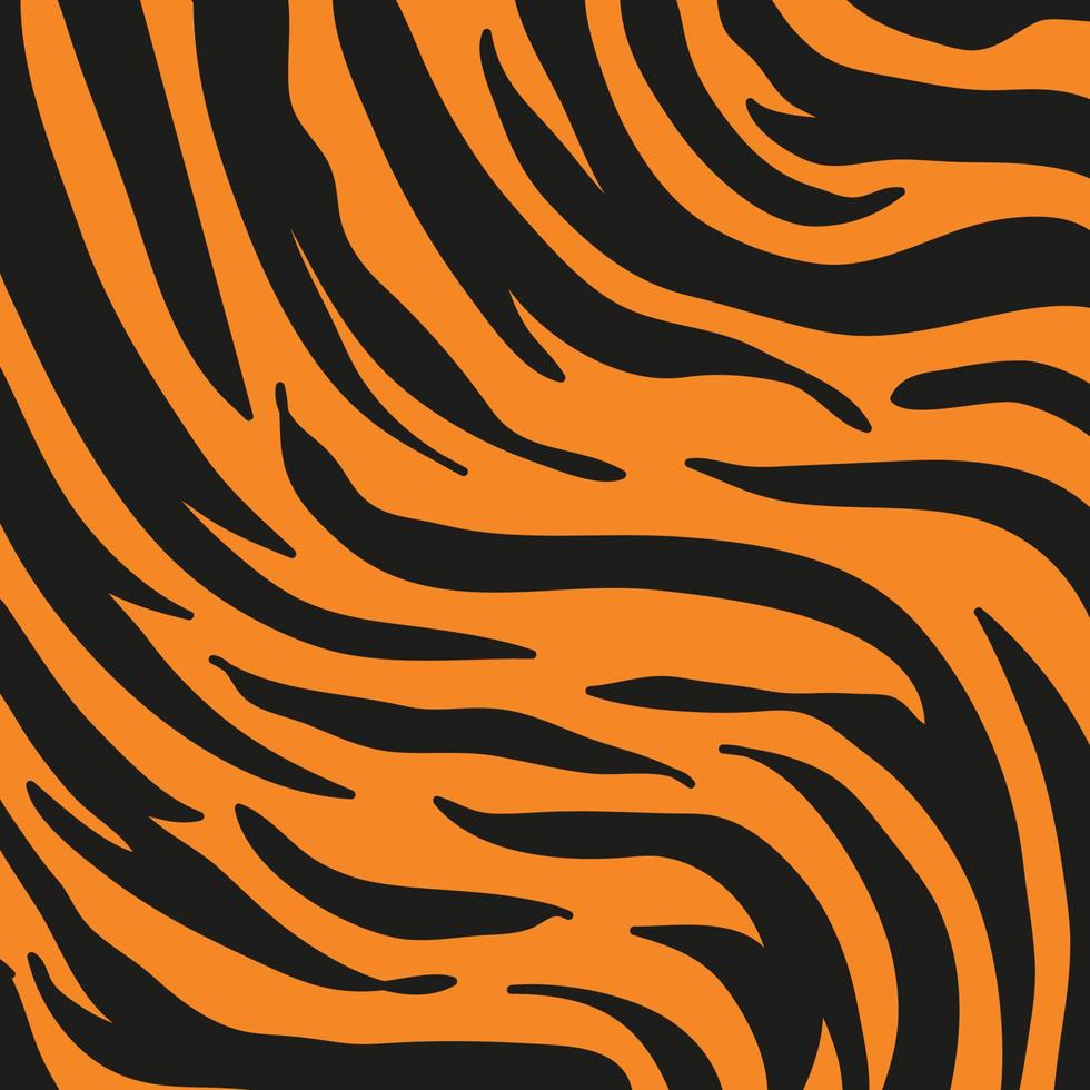 fundo de listras de tigre para decorar o fundo de animais selvagens vetor