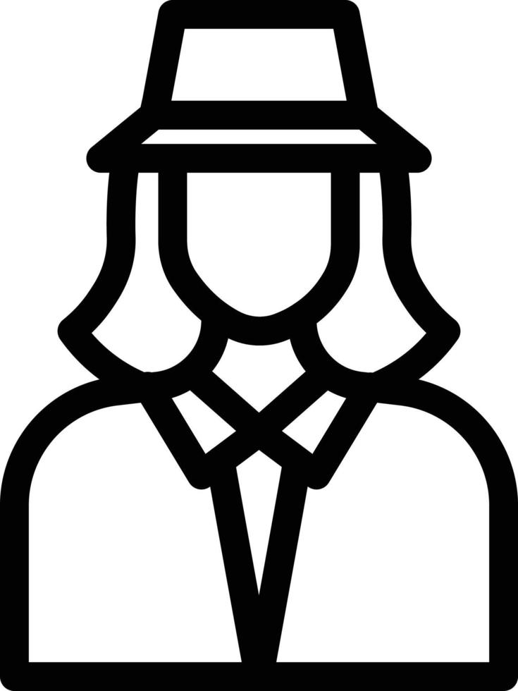 ilustração vetorial arqueólogo em símbolos de qualidade background.premium. ícones vetoriais para conceito e design gráfico. vetor