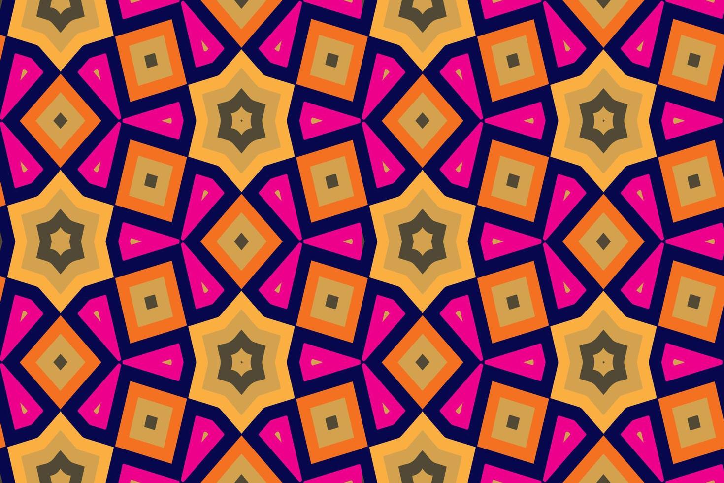 padrão geométrico colorido abstrato vetor