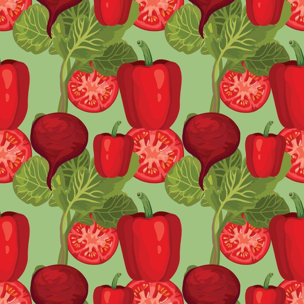 mão desenhar fundo de design de padrão sem costura vegetal vetor