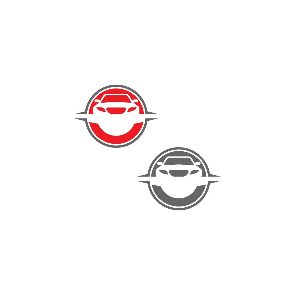 vetor de logotipo de ilustração de carro automático