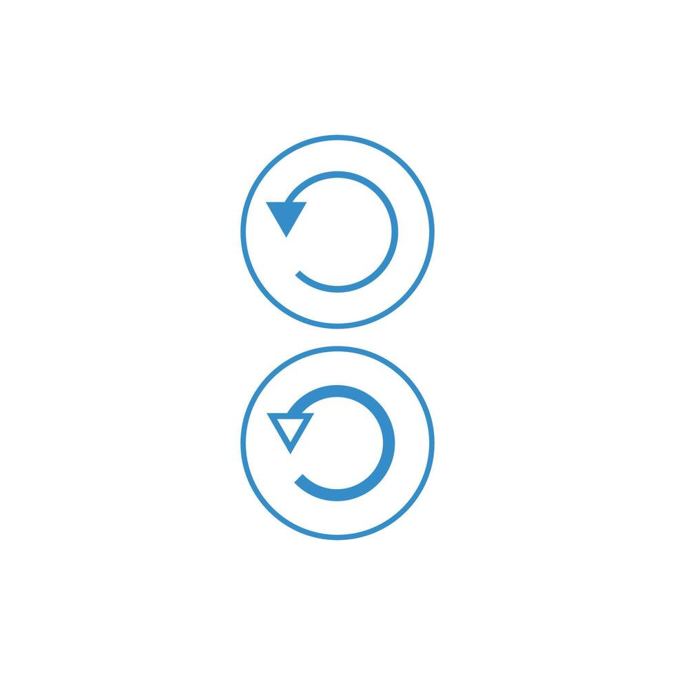 design de ícone de botão de player de mídia vetor