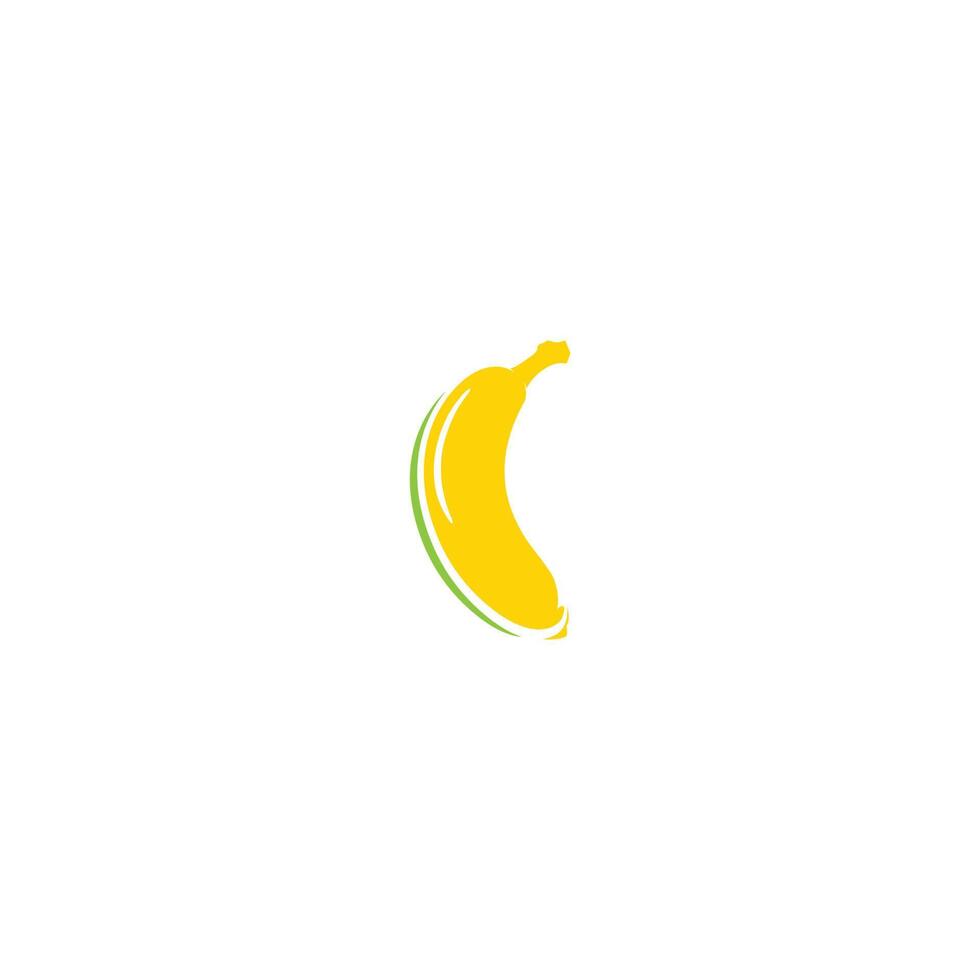 logotipos de ícones de banana vetor