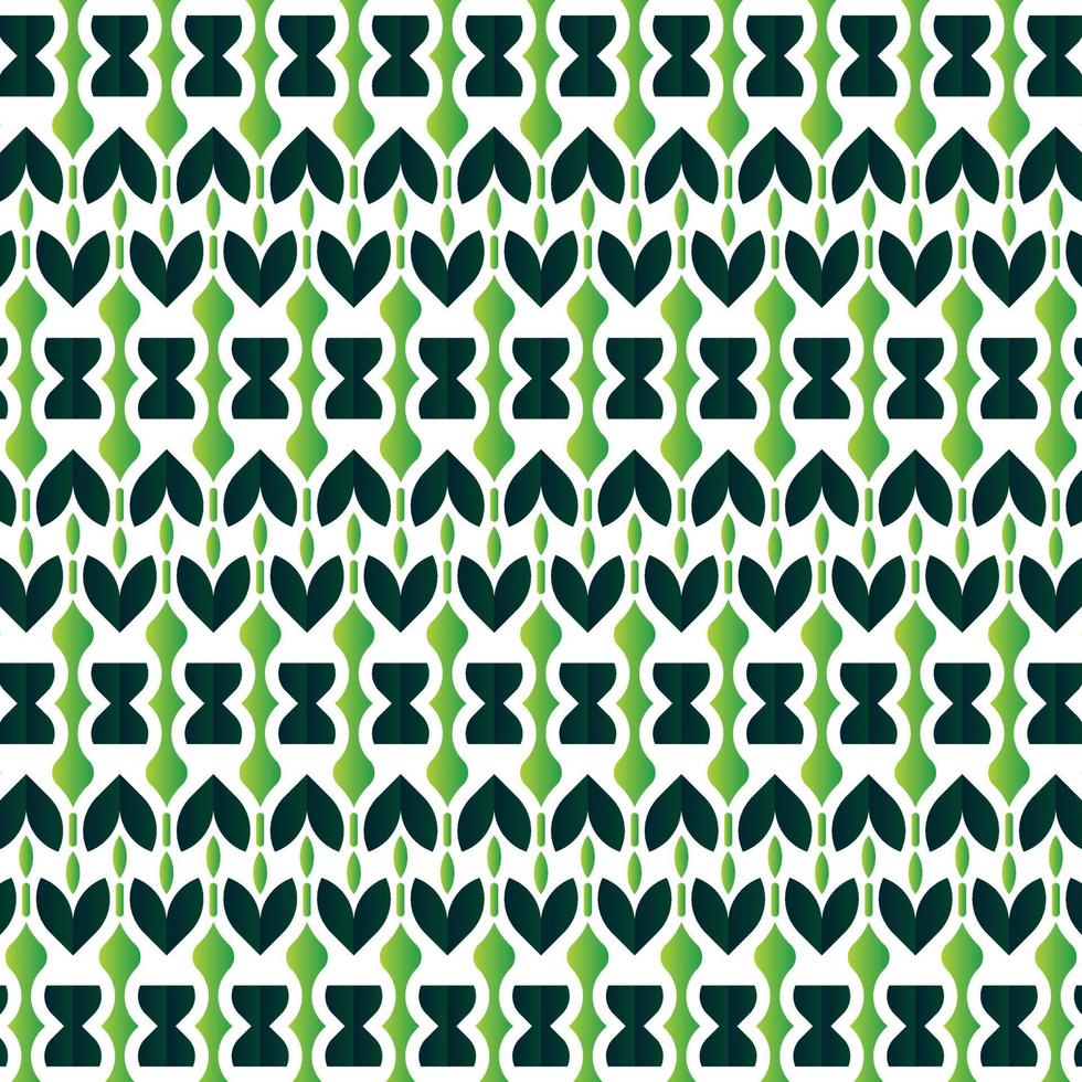 design de padrão geométrico abstrato verde vetor