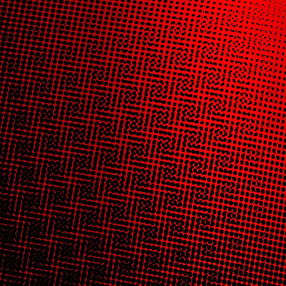 fundo gradiente vermelho com estilo de padrão de arte vetor
