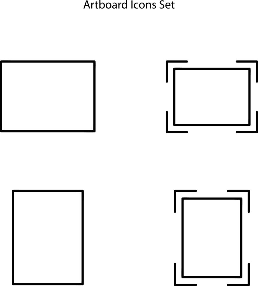 ícone de quadro branco isolado no fundo branco. símbolo de quadro branco linear de contorno de linha fina ícone para logotipo, web, app, ui. ícone sinal simples. ícone ilustração vetorial plana para design gráfico e web, vetor
