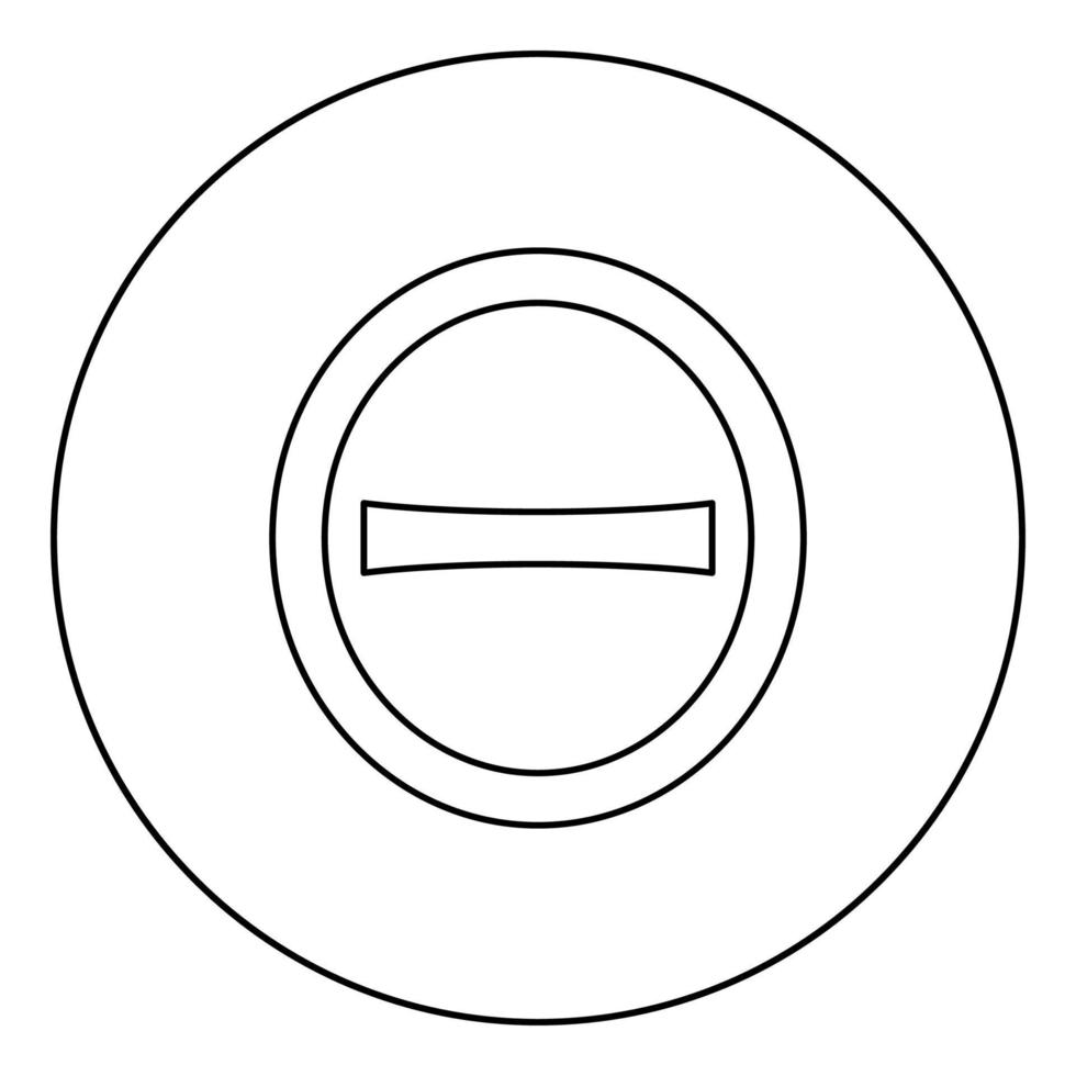 theta capital símbolo grego letra maiúscula ícone de fonte em círculo contorno redondo ilustração vetorial de cor preta imagem de estilo plano vetor