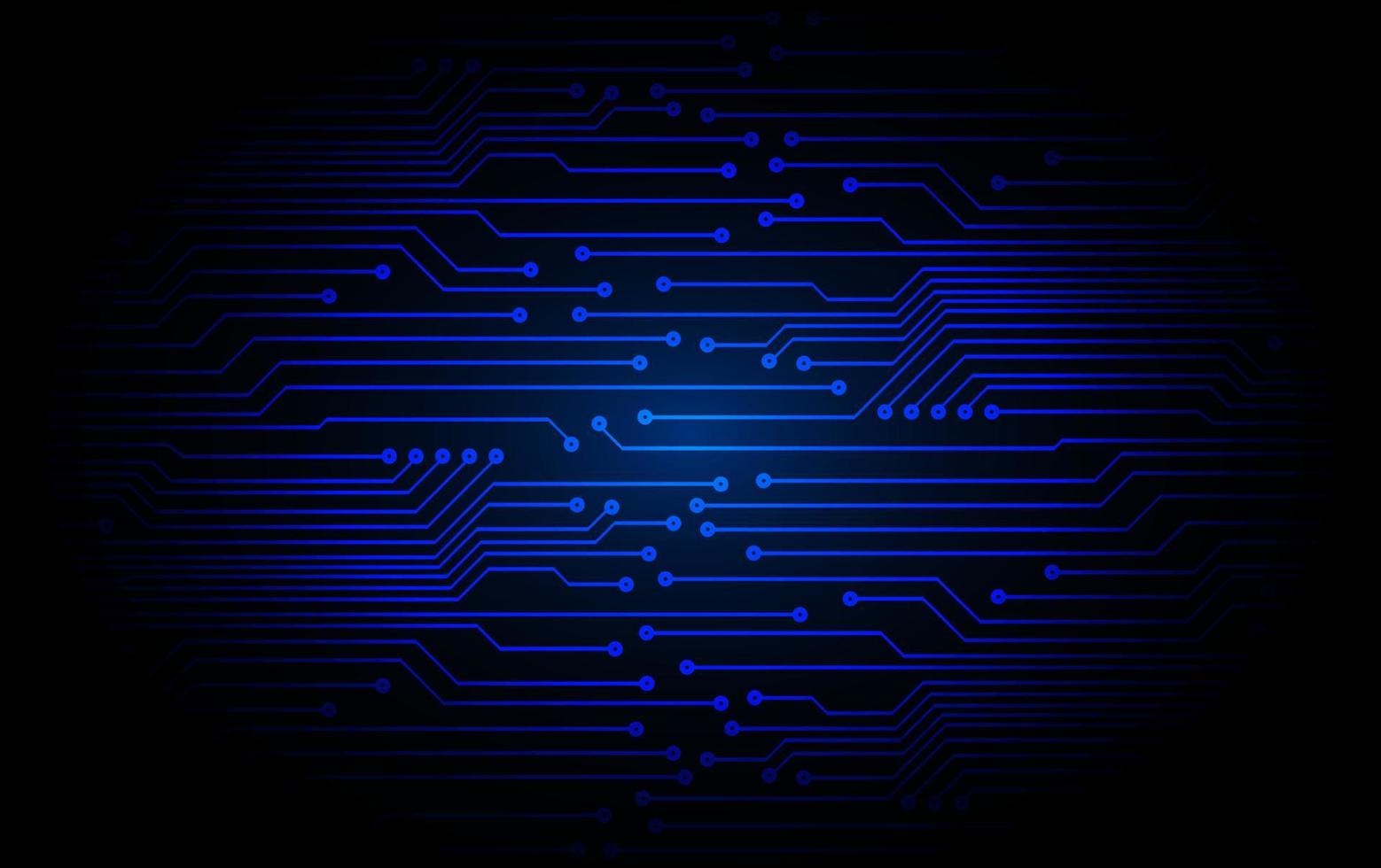 fundo de conceito de tecnologia futura de circuito cibernético vetor