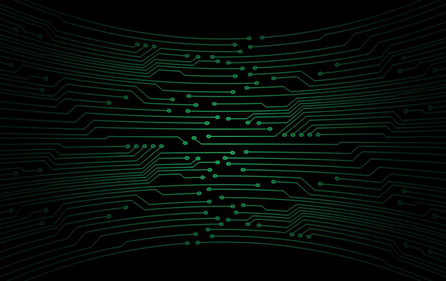 fundo de conceito de tecnologia futura de circuito cibernético vetor