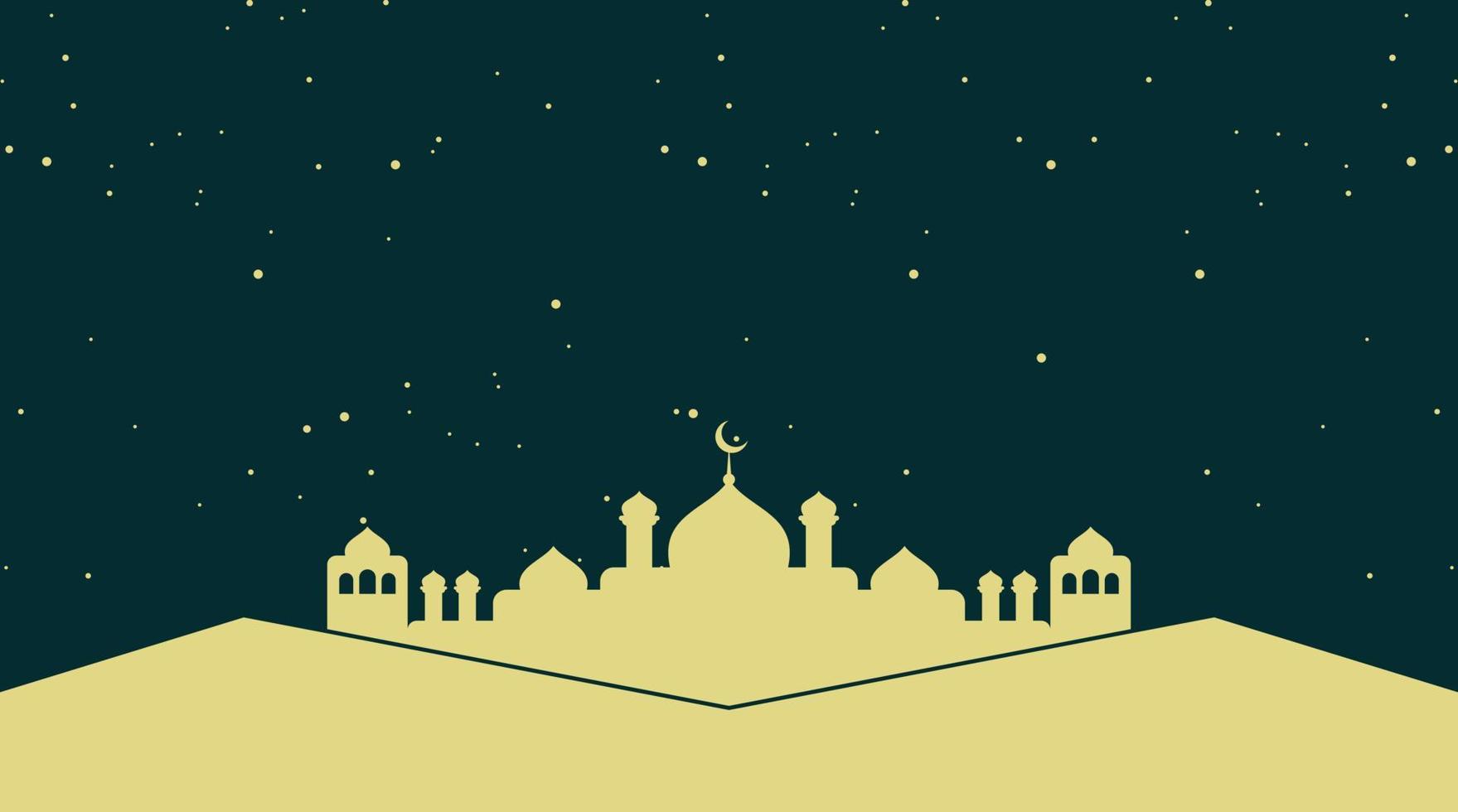 fundo islâmico. fundo de eid mubarak. fundo do Ramadã Kareem. vetor