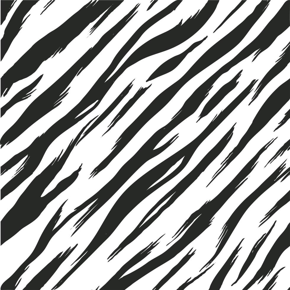 cavalo de pele de zebra sem costura padrão para moda vetor