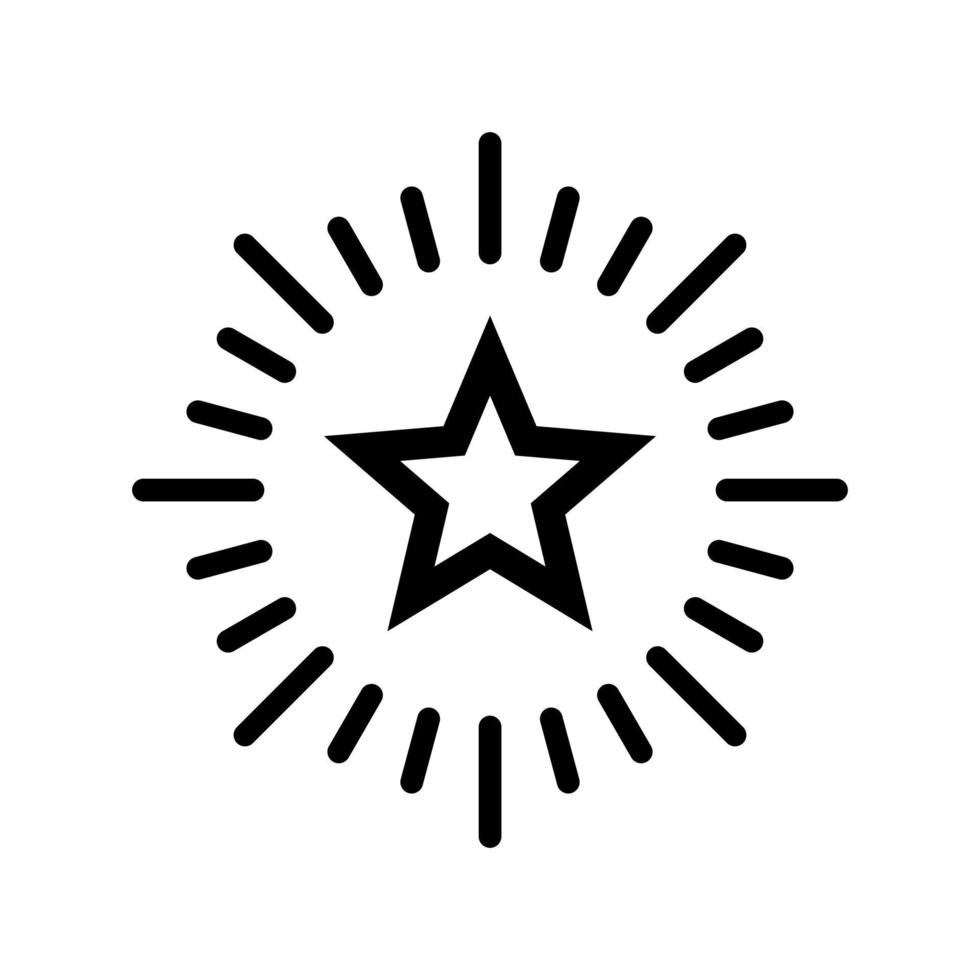 ícone de excelência. excelência ícone vector design ilustração. sinal simples de ícone de excelência. logotipo da estrela. símbolo de estrela. ícone de estrela isolado.