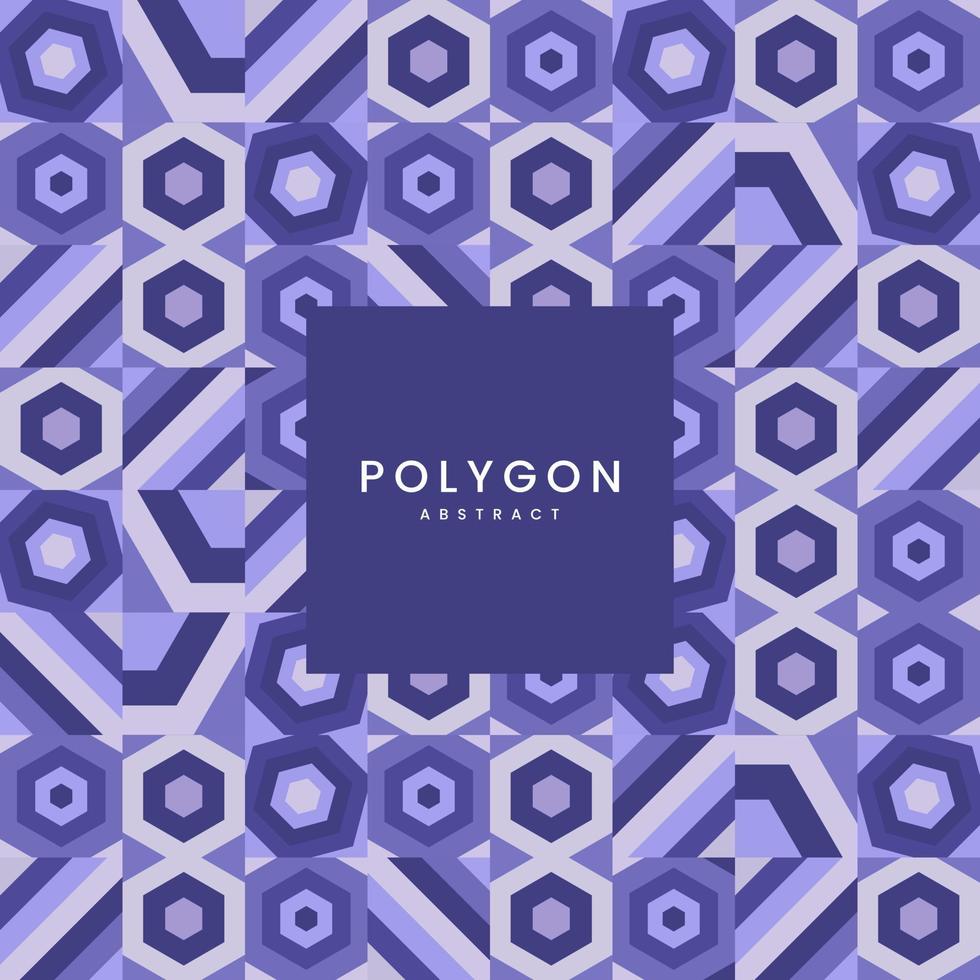 padrões de estilos de polígono com design de texto nele e fundo padrão mínimo abstrato e design de padrão de formas geométricas repetíveis coloridas usado, papel de parede, textura, vetor