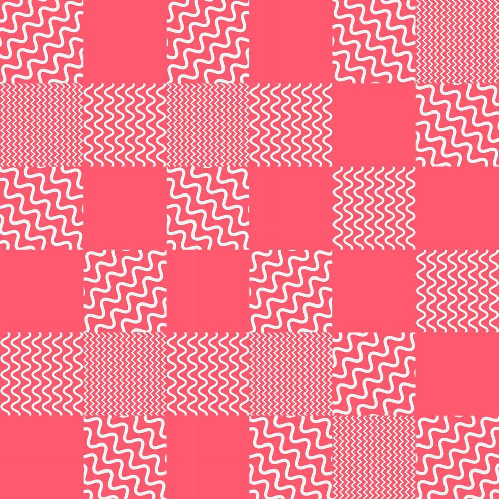 design de textura geométrica rosa com belo background e estilo de capas geométricas planas usado para papel de parede, padrão vetor