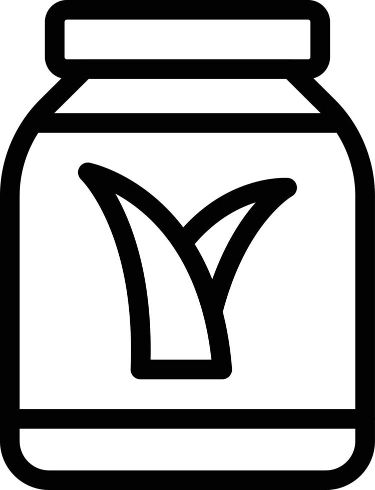 aloe vera jar ilustração vetorial em símbolos de qualidade background.premium. ícones vetoriais para conceito e design gráfico. vetor