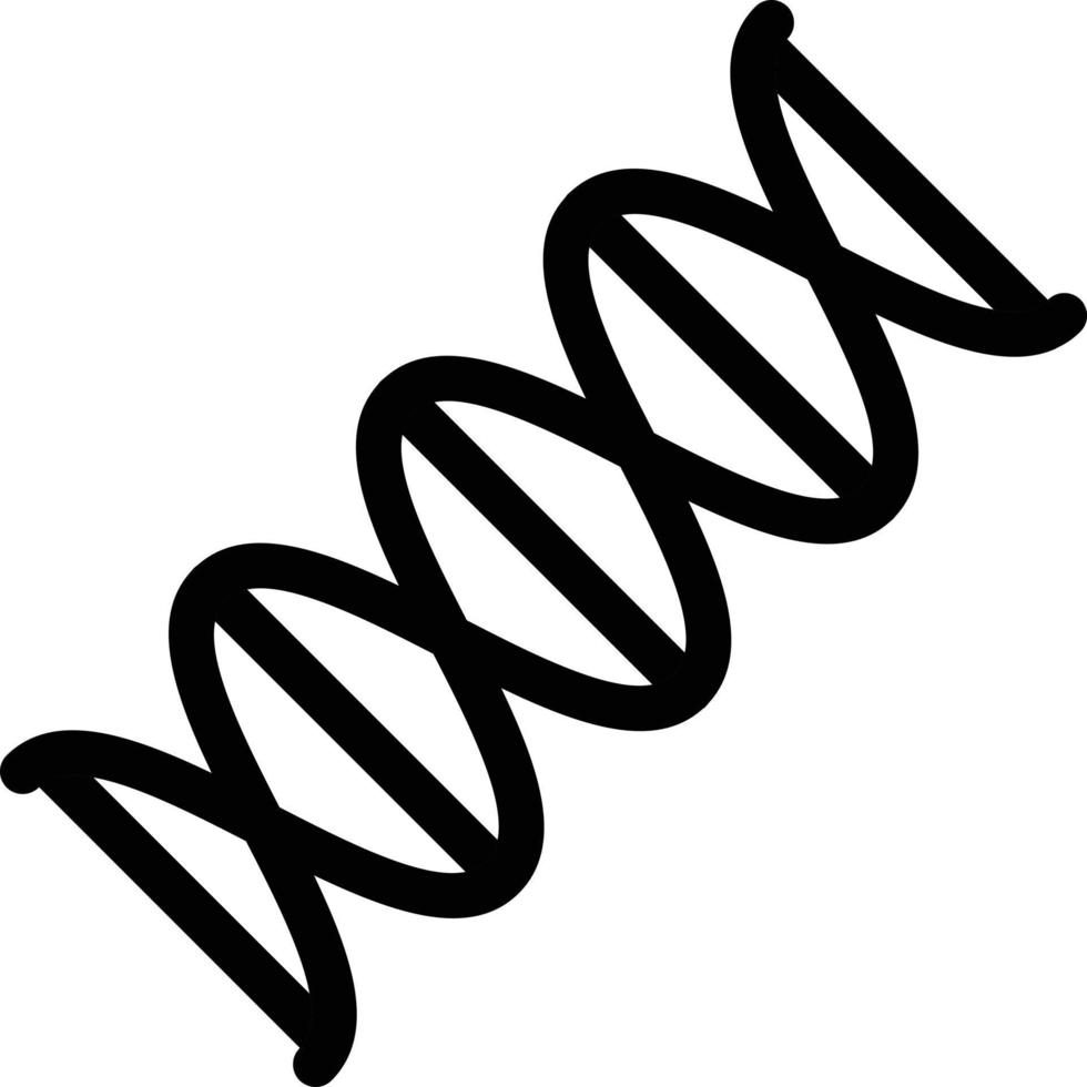 ilustração vetorial de DNA em símbolos de qualidade background.premium. ícones vetoriais para conceito e design gráfico. vetor