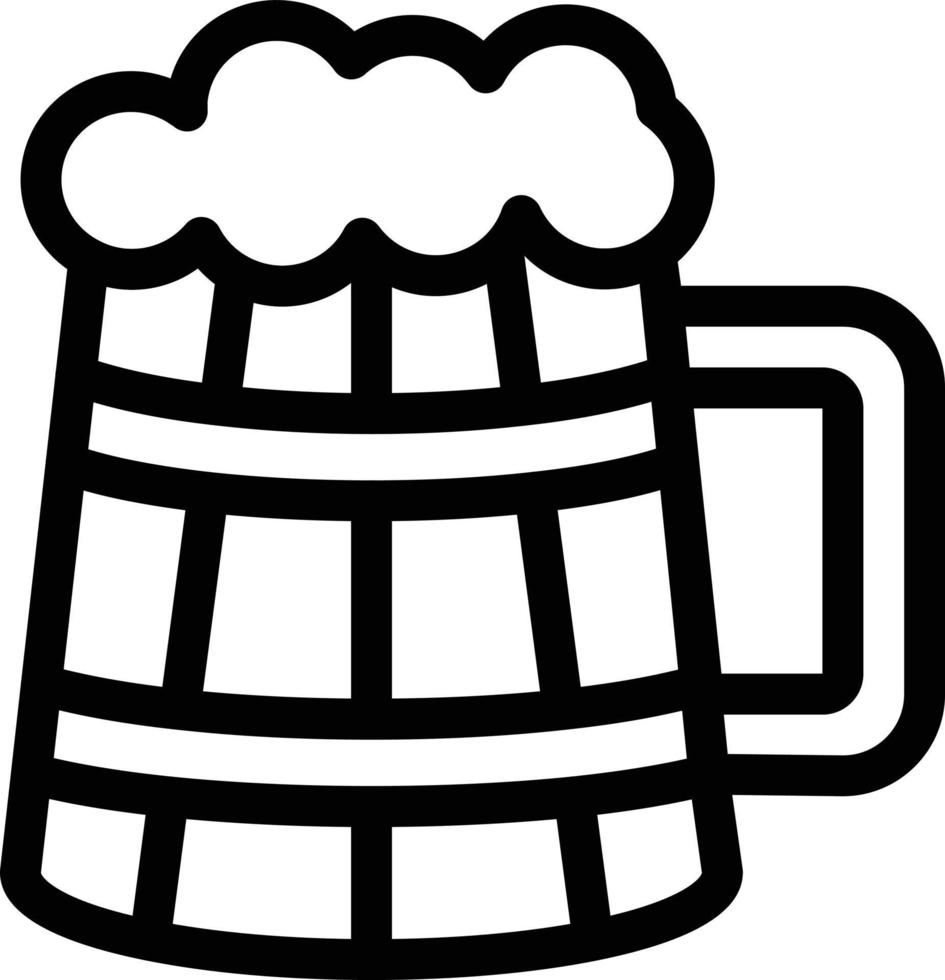 ilustração vetorial de cerveja em símbolos de qualidade background.premium. ícones vetoriais para conceito e design gráfico. vetor