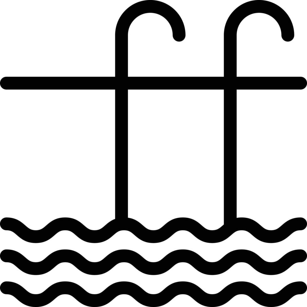 ilustração vetorial de piscina em símbolos de qualidade background.premium. ícones vetoriais para conceito e design gráfico. vetor