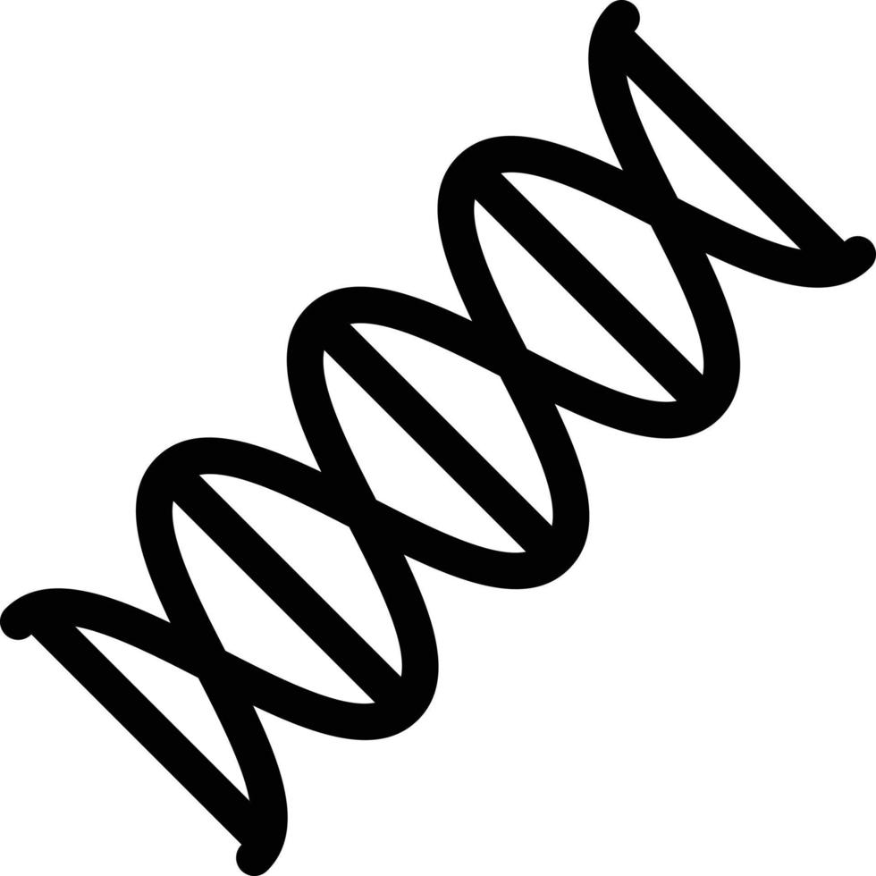 ilustração vetorial de DNA em símbolos de qualidade background.premium. ícones vetoriais para conceito e design gráfico. vetor