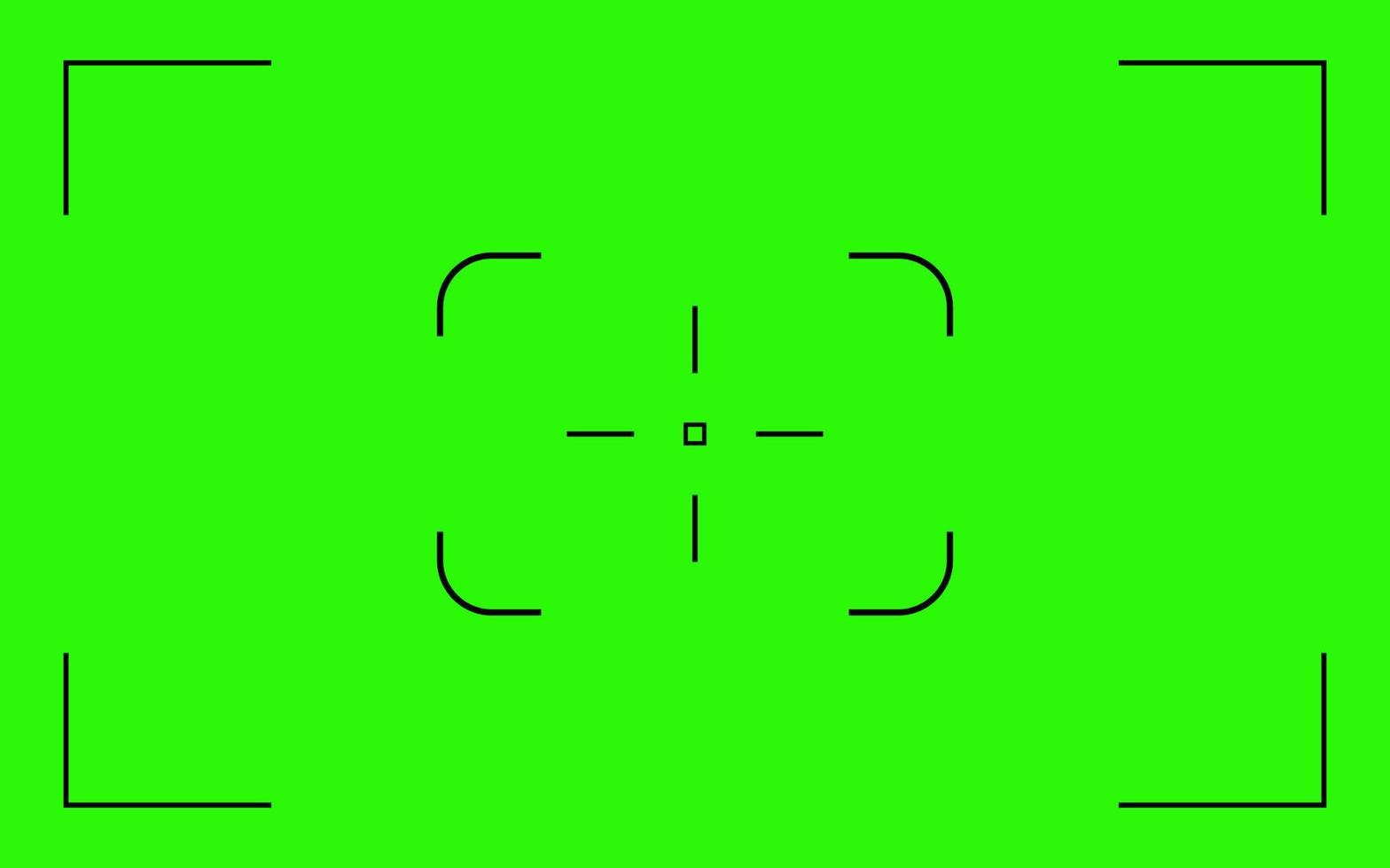 tela de fundo de vetor de chroma key de cor verde