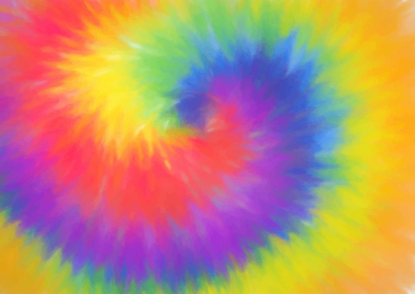 fundo abstrato de tie dye colorido arco-íris vetor