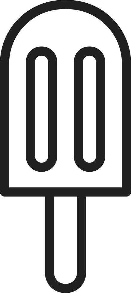 ícone de linha de pirulito vetor