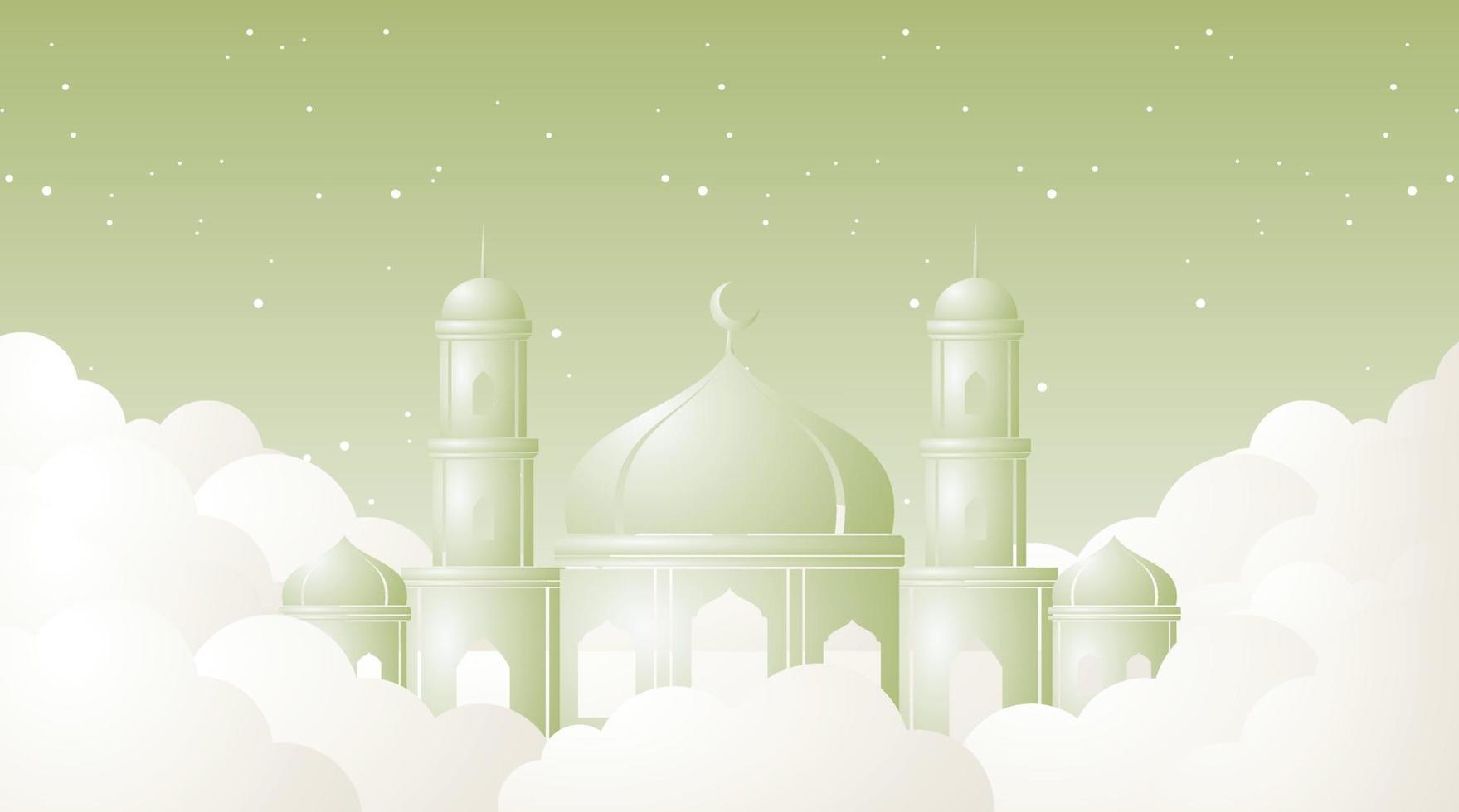 projeto de fundo islâmico. fundo do Ramadã. fundo de eid mubarak vetor